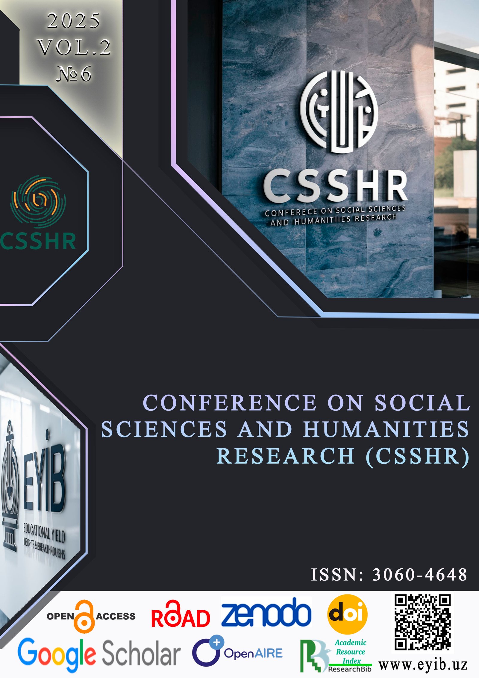 View Vol. 2 No. 6 (2025): Conference on Social Sciences and Humanities Research (CSSHR)